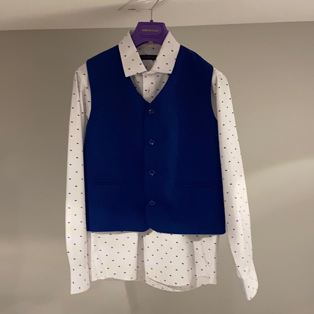 Dress shirt and vest